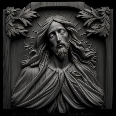 3D model st jesus (STL)